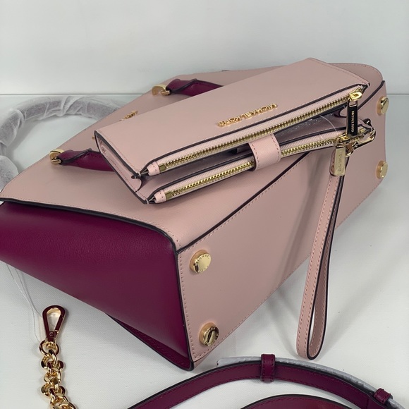 NWT Michael Kors Ellis Satchel & Wallet Set - Picture 6 of 8